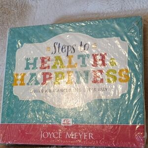 New Steps To Heath & Happiness CD Set By Joyce Meyer